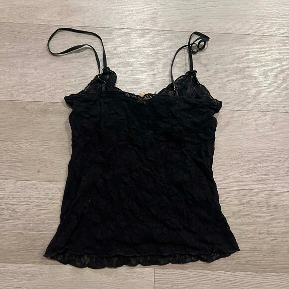 Banana Republic Women's Mesh Sheer Lace See Through Tank Top - Picture 5 of 5